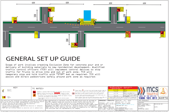 Plans MCS Traffic Traffic Control Management Melbourne