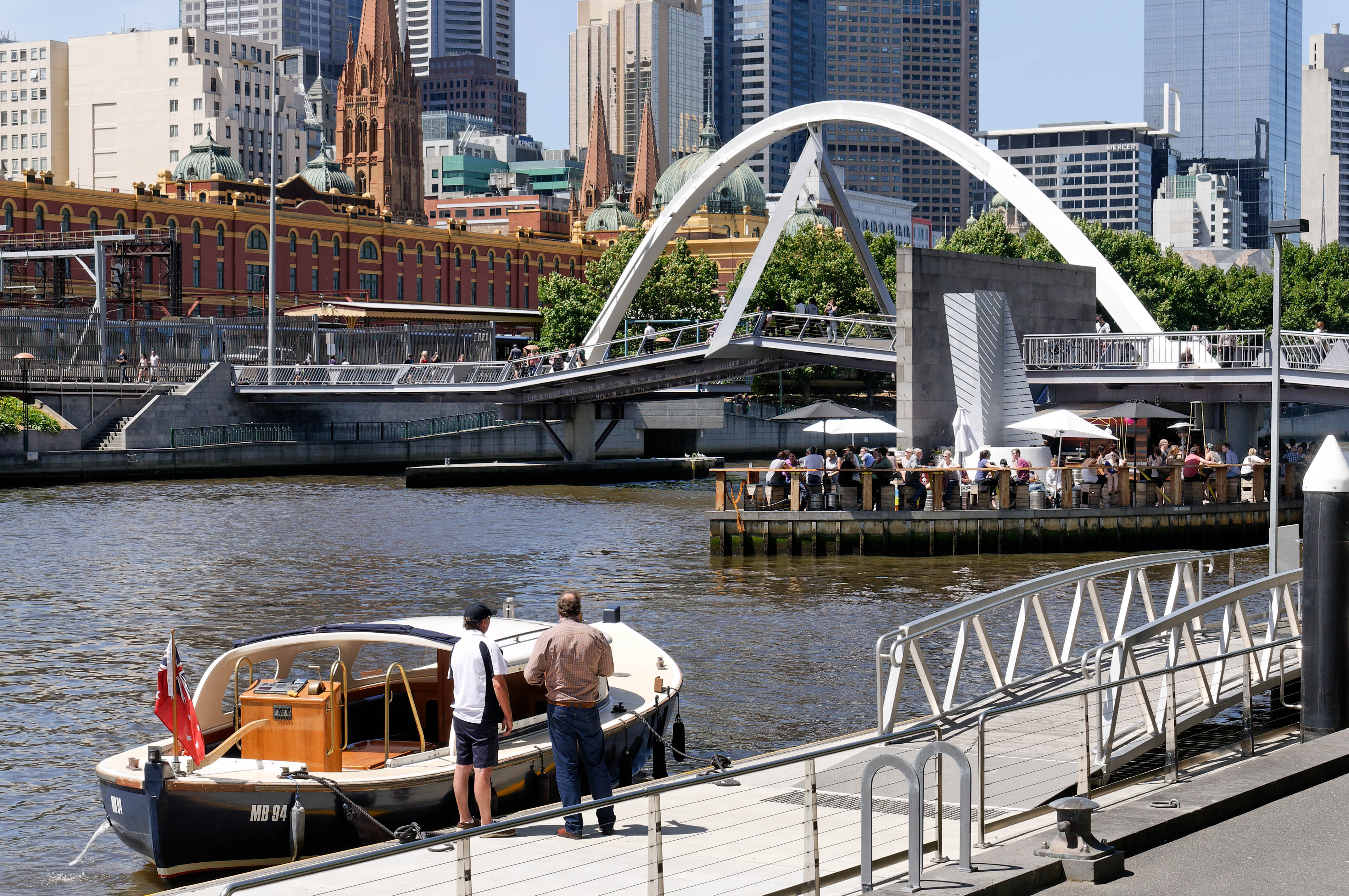 Melbourne Water Taxis — Yarra River Melbourne Australia