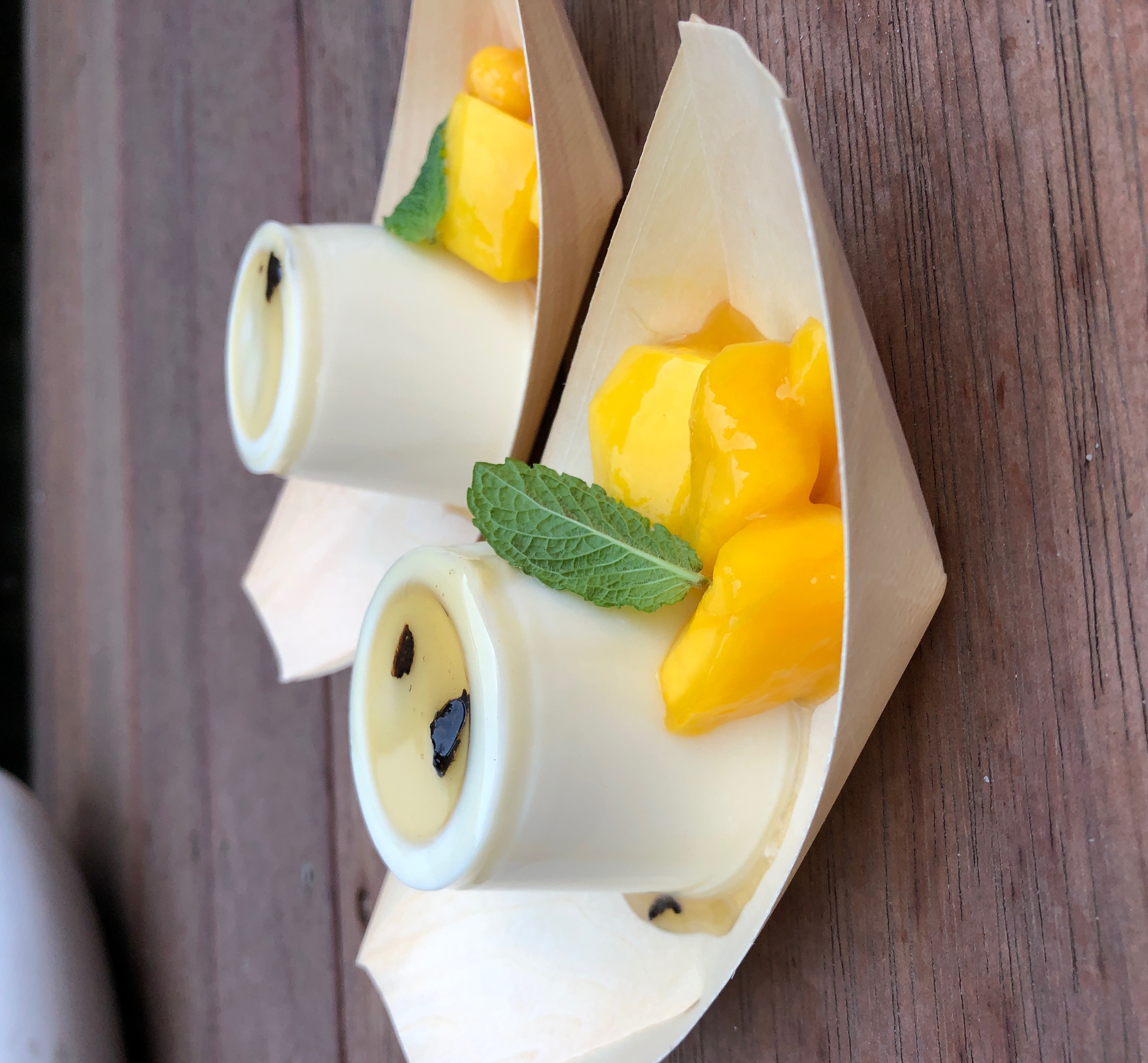 Tropical truffle panna cotta — Truffle Melbourne